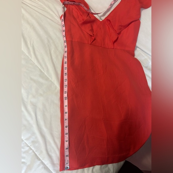 Jenny Yoo Gabby Ruffled Neck Dress - Picture 9 of 9